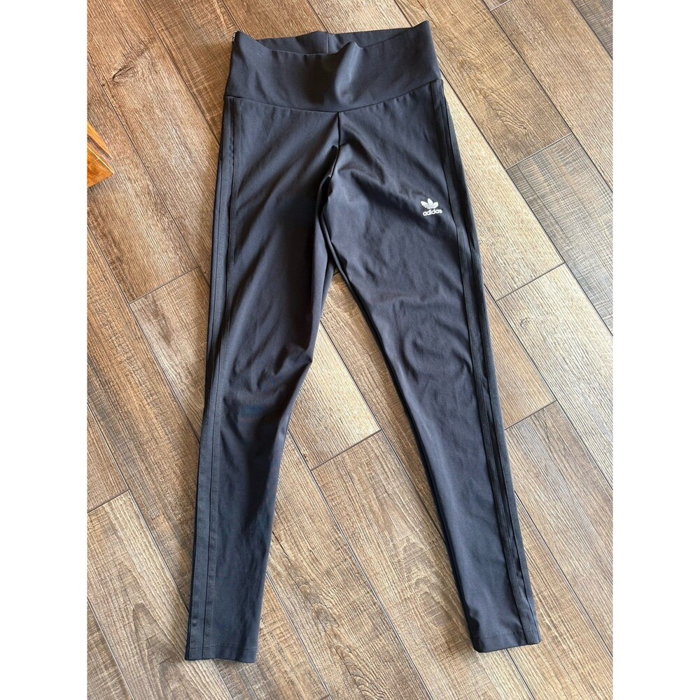 Adidas Originals 3 Stripe Tights Sz. Medium NWOT Black & White